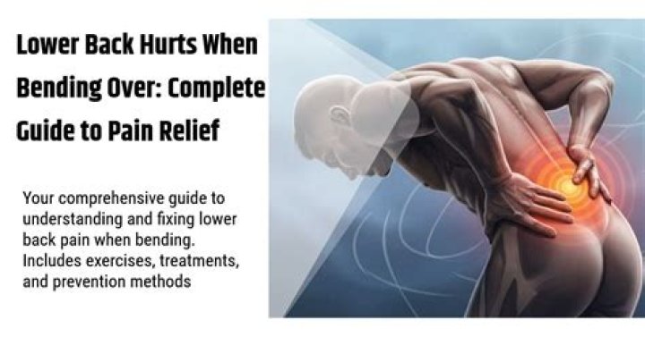 Back Hurts When Bending Over