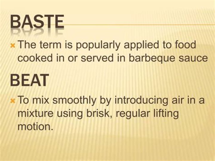 Beat Definition Cooking - How To Discuss