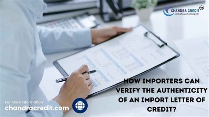 Import credit - How To Discuss