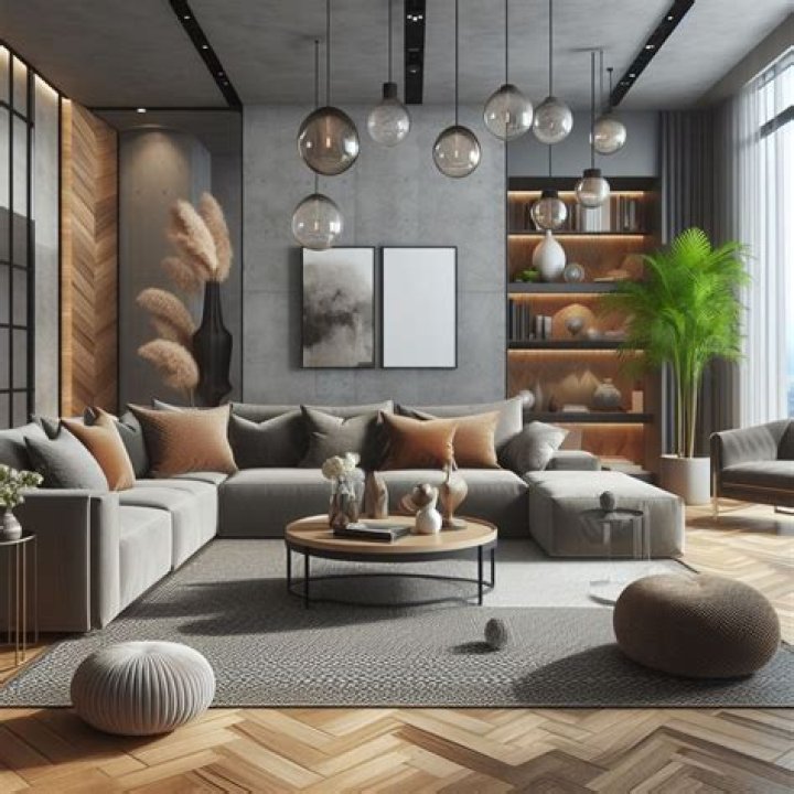 Modern grey living room - How To Discuss